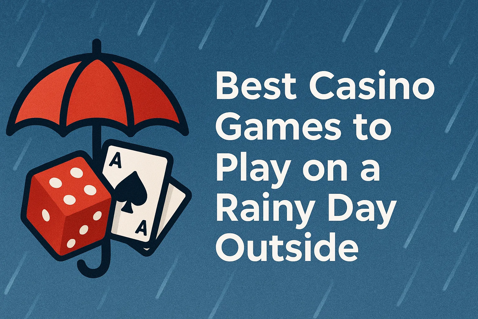 Best Casino Games to Play on a Rainy Day Outside