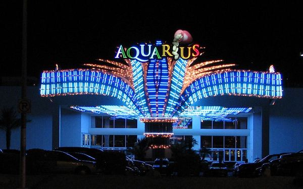 Aquarius Casino entrance